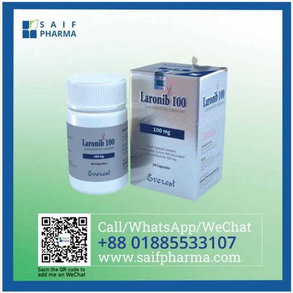Solid Tumors Medicine Laronib100 mg (Larotrectinib)