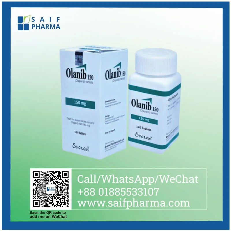 Olanib 150 mg (Olaparib) 1 Breast Cancer Medicine Olanib 150 mg