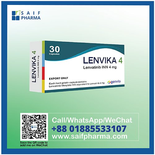Lenvika 4 mg (Lenvatinib): Precision Medicine Redefined in Advanced Cancer Treatment