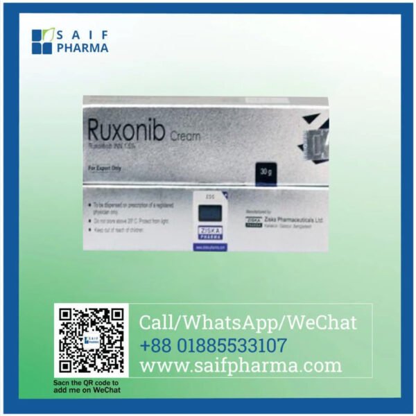 Ruxonib Cream: Harnessing Ruxolitinib for Dermatologic Health Enhancement
