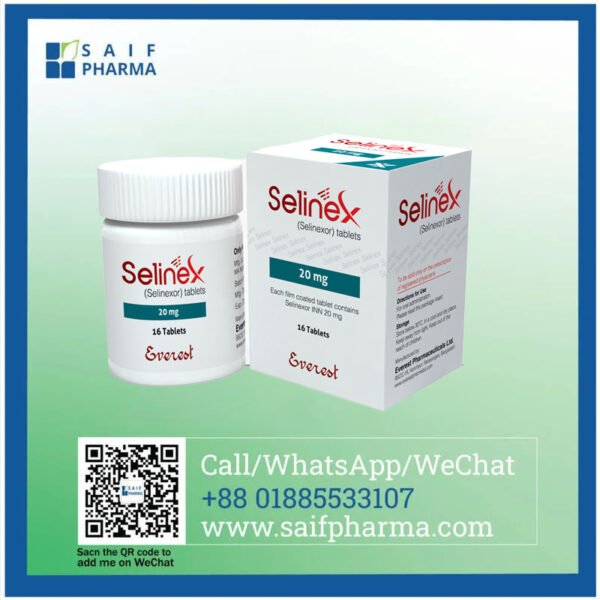 Selinex 20 mg (Selinexor): Pioneering Cancer Therapy