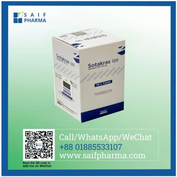 Sotakras 120 mg: Revolutionizing Precision Oncology | Supplier Saif Pharma