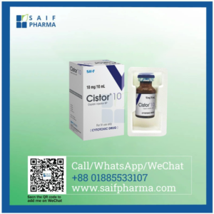 Cistor 10 mg Cisplatin Injection – Platinum Chemotherapy for Advanced Cancers