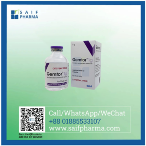 Gemtor 1 gm Gemcitabine Injection by Eskayef Pharmaceuticals – Saif Pharma
