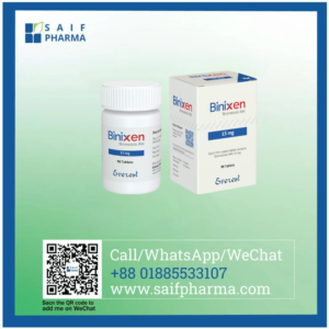 Binixen 15mg Binimetinib tablets by Everest Pharmaceuticals – Oncology Medicine.