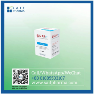 Quizar 17.7 mg Quizartinib tablets by Everest Pharmaceuticals – Targeted AML Treatment.