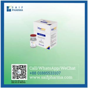 Pemrest 100mg/4mL Pembrolizumab solution for intravenous infusion single-dose vial by Everest Pharmaceuticals.